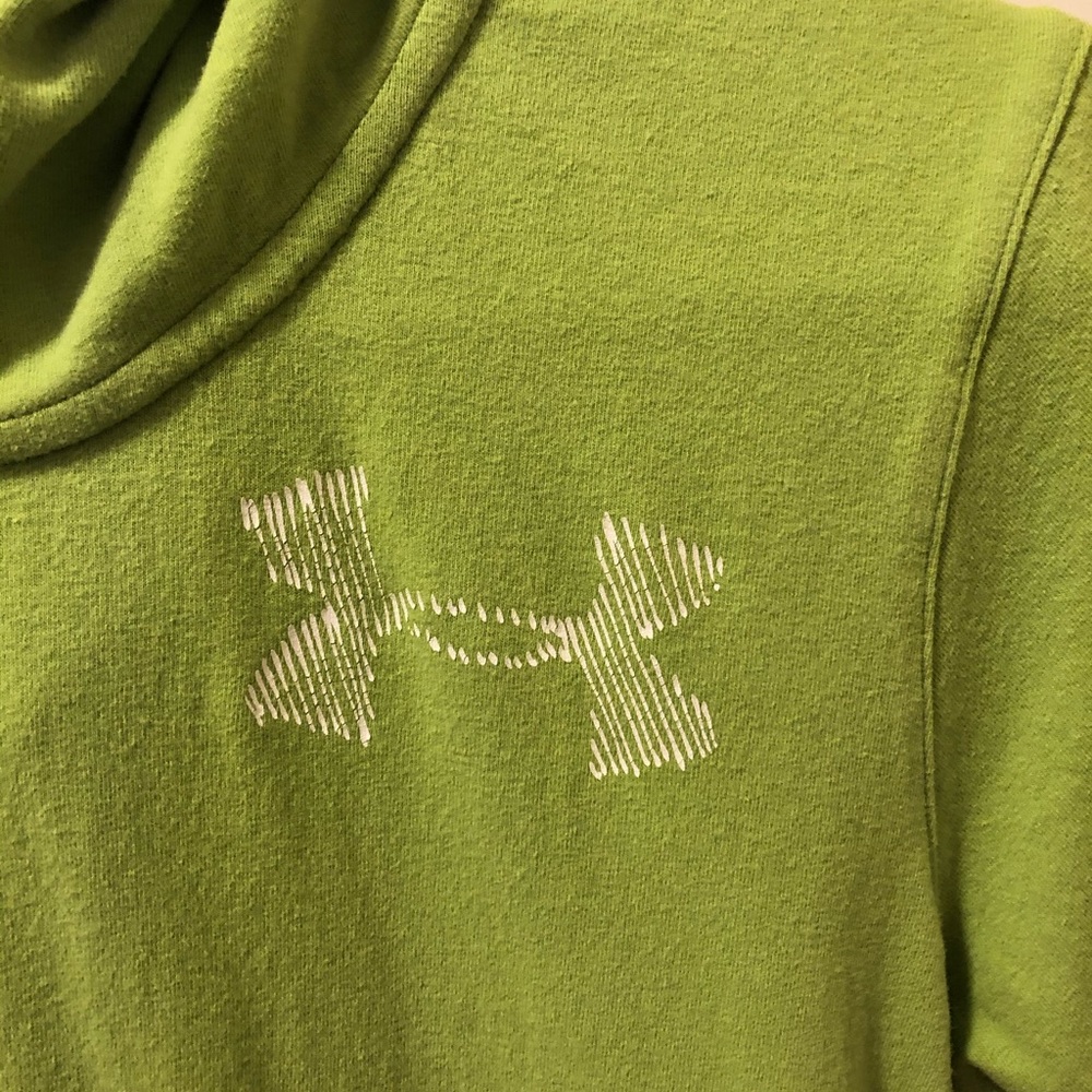Under Armour woman’s fitted short sleeve hoodie, M - Picture 5 of 5
